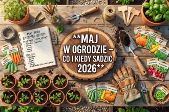 Co sadzić w ogrodzie w maju 2026 – kompletny kalendarz ogrodnika