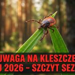 Kleszcze w maju 2026 – gdzie jest ich najwięcej i jak się chronić