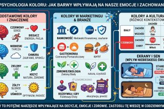 Psychologia koloru: jak barwy wpływają na nasze emocje i zachowanie