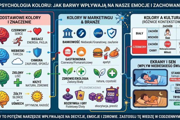 Psychologia koloru: jak barwy wpływają na nasze emocje i zachowanie