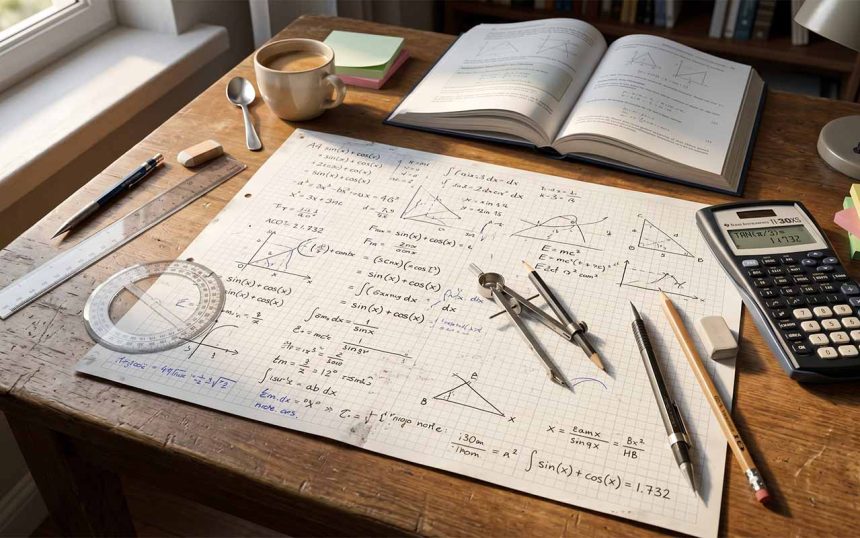 Wzory matematyczne — kompletna ściąga do matury i egzaminu