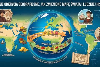 Wielkie odkrycia geograficzne: jak zmieniono mapę świata i ludzką historię