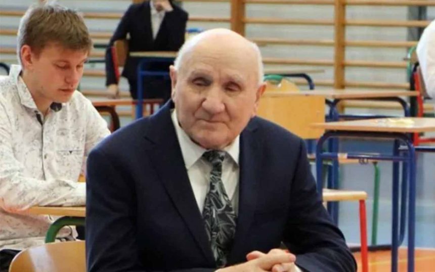 Najstarszy maturzysta w Polsce podejmuje trzecią próbę zdobycia świadectwa dojrzałości