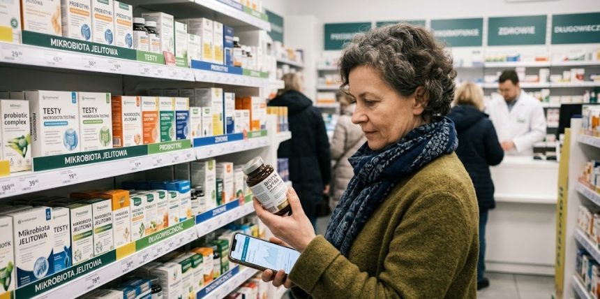 Mikrobiota jelitowa stała się rynkiem testów i probiotyków za setki złotych. Sprawdzamy, kiedy preparaty mają sens, gdzie kończy się nauka, a zaczyna marketing zdrowia i obietnice długowieczności.
