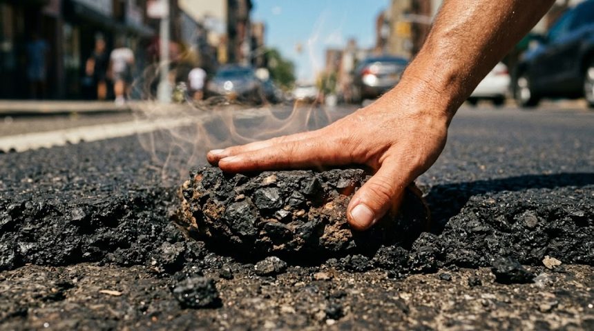 Dlaczego asfalt jest gorętszy od powietrza? Wyjaśniamy fizykę nagrzewania nawierzchni, wpływ promieniowania słonecznego oraz mechanizm miejskiej wyspy ciepła podczas upałów.