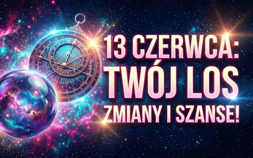 Kosmiczna transformacja i finansowe przetasowania: Pełny horoskop na 13 czerwca 2026 roku