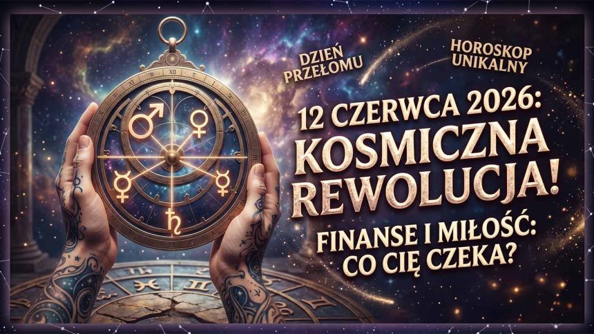 Kosmiczny przełom czy tylko chwilowy zgiełk? Wielki, dokładny horoskop na 12 czerwca 2026 roku