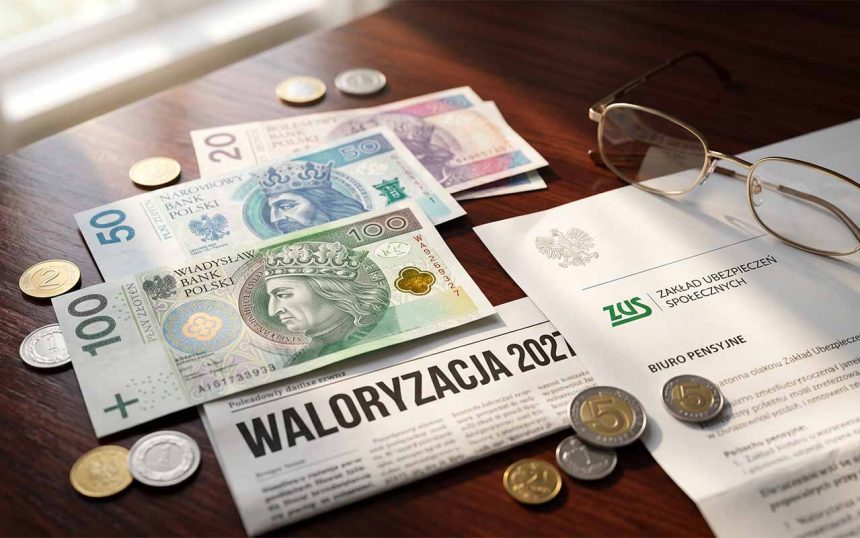 Waloryzacja emerytur 2027: Rząd proponuje podwyżkę o 3,48 proc