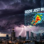 Gdzie jest burza 9 czerwca? Radar opadów i mapa wyładowań na żywo