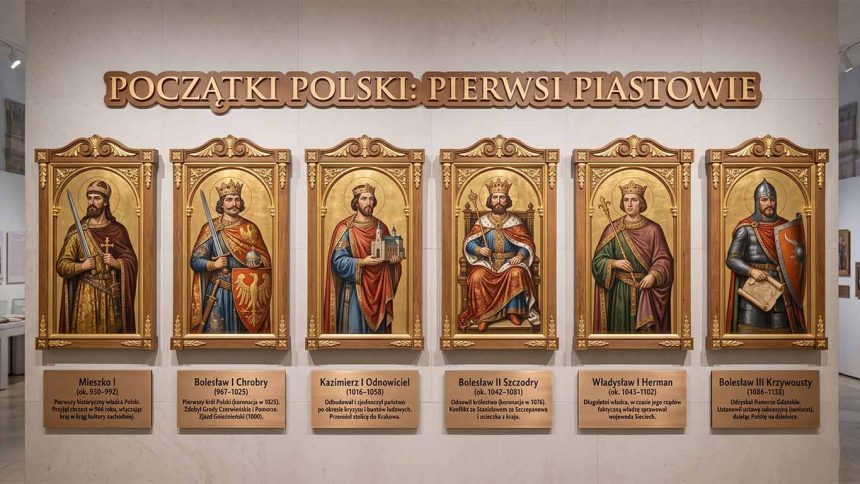 Dynastia Piastów – władcy i osiągnięcia