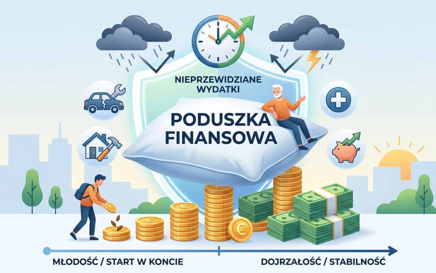 Jak zbudować poduszkę finansową i dlaczego warto zacząć jak najwcześniej?