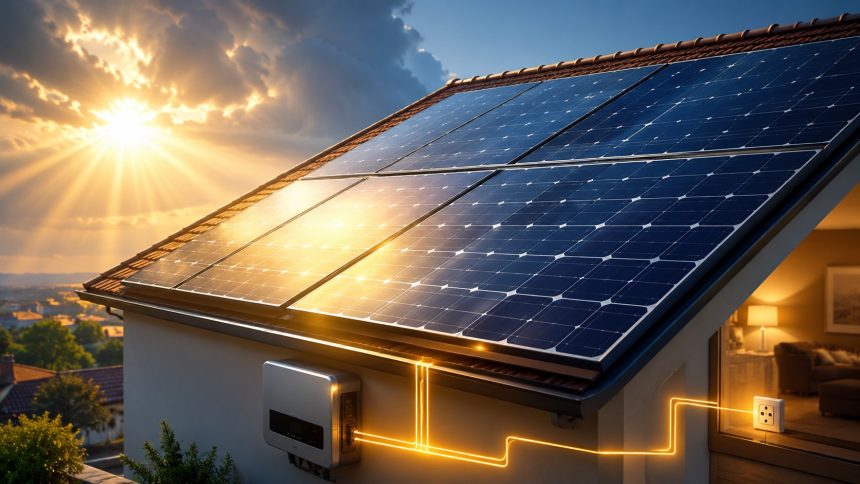 Jak działa panel fotowoltaiczny i czym jest efekt fotoelektryczny? Wyjaśniamy drogę energii od fotonu do gniazdka, rolę krzemu, falownika, temperatury i pogody.