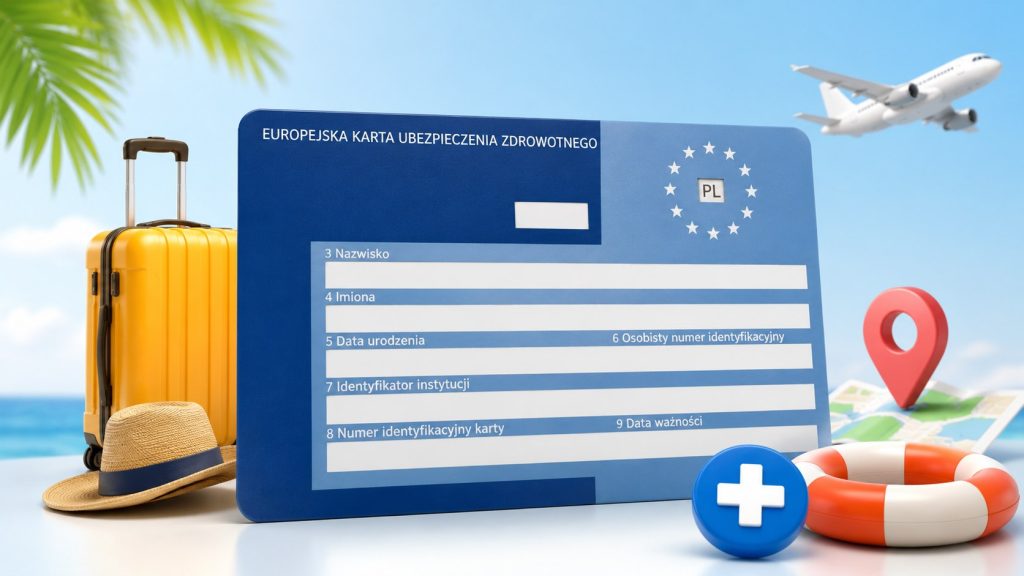 Karta EKUZ na wakacje 2026: gdzie działa, jak ją wyrobić i czego nie pokrywa