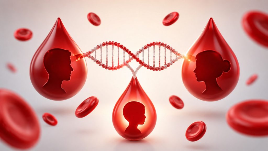 Grupy krwi i czynnik Rh: tabela dziedziczenia, zgodność krwi i konflikt serologiczny