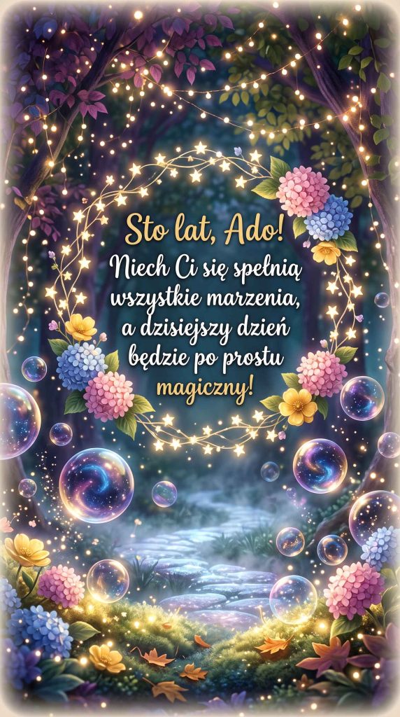 Jak złożyć życzenia Adriannie, aby sprawić jej radość?