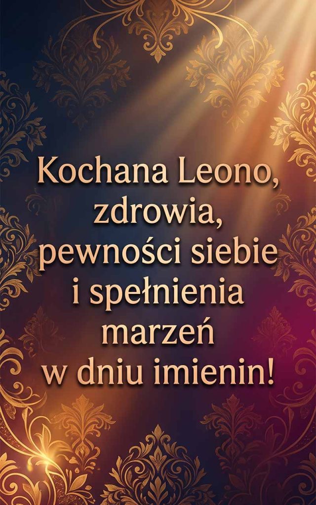Znaczenie i pochodzenie imienia Leona