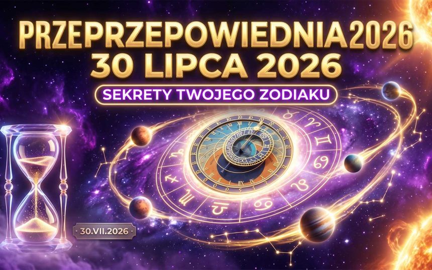 Kosmiczna Przepowiednia na 30 Lipca 2026 Roku: Układy Planet, Ukryte Siły i Przeznaczenie Zodiaku