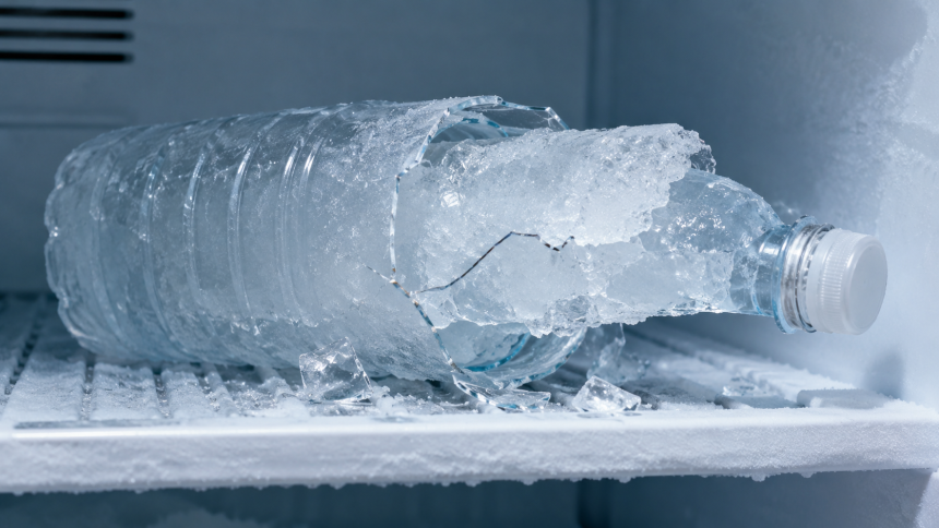 Dlaczego butelka pęka w zamrażarce? Wyjaśniamy rozszerzanie wody, budowę lodu, wzrost ciśnienia, ryzyko szkła i plastiku oraz zasady bezpiecznego zamrażania butelek w domu bez bałaganu. i bez ryzyka.