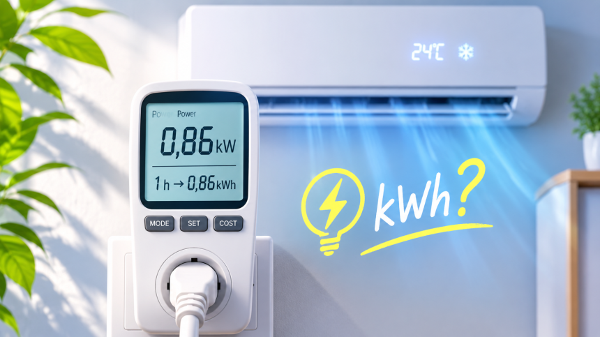 Ile prądu zużywa klimatyzator przez godzinę? Sprawdź pobór urządzeń 2,5–5 kW, koszt 1 godziny pracy, wpływ taryfy, SEER i czasu działania sprężarki oraz przykładowe obliczenia na 2026 rok.