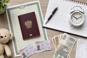 Paszport dla dziecka 2026: sprawdź wymagane dokumenty, opłaty 30 i 70 zł, zasady zgody rodziców, ważność paszportu, składanie wniosku online oraz czas oczekiwania na odbiór dokumentu
