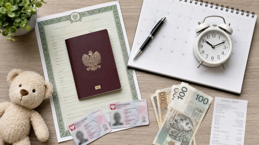 Paszport dla dziecka 2026: sprawdź wymagane dokumenty, opłaty 30 i 70 zł, zasady zgody rodziców, ważność paszportu, składanie wniosku online oraz czas oczekiwania na odbiór dokumentu