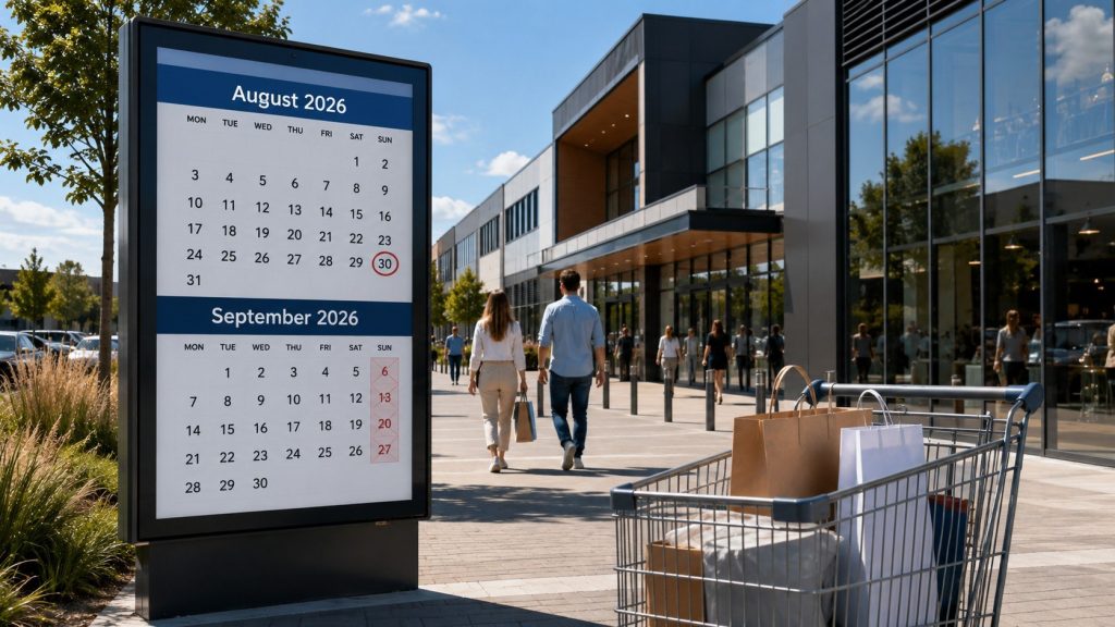 Niedziele handlowe w sierpniu i wrześniu 2026 – kalendarz otwarcia sklepów