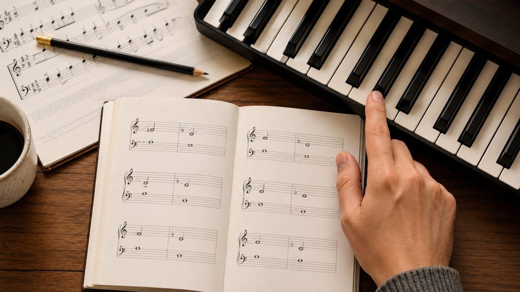 Interwały muzyczne – nazwy, odległości i ćwiczenia na rozpoznawanie ze słuchu