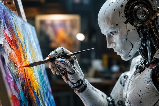 Obraz robota Ai-Da sprzedano w Sotheby’s za 1,084 mln dolarów. Poznaj kulisy portretu Alana Turinga i spór o to, czy sztuczna inteligencja może być artystą na rynku sztuki AI.!