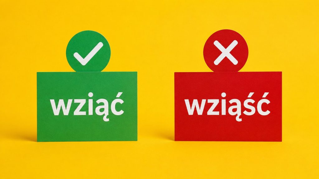 „Wziąć” czy „wziąść”? Dlaczego błędna forma wciąż jest tak popularna