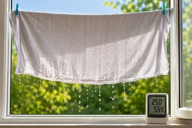 Czy mokre prześcieradło w oknie faktycznie chłodzi pokój? Wyjaśniamy rolę parowania, wilgotności i przepływu powietrza oraz podajemy, kiedy trik działa, a kiedy szkodzi podczas letnich upałów w domu.