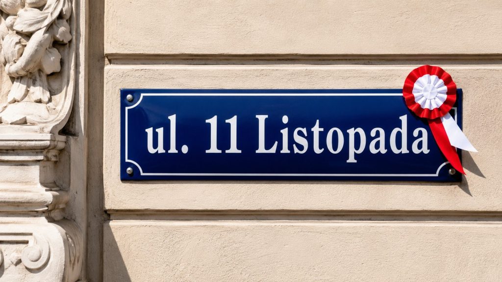 Dlaczego polskie miasta mają ulice 3 Maja, 11 Listopada i 1 Maja? Historia dat na tabliczkach ulic.