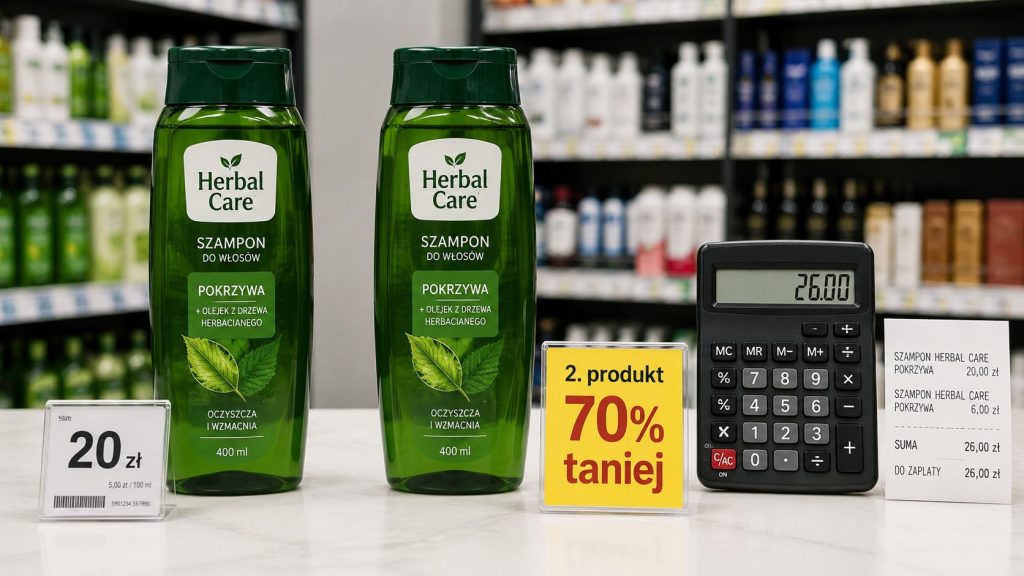 Czy promocja „drugi produkt 70% taniej” oznacza 35% rabatu? Dokładne obliczenia