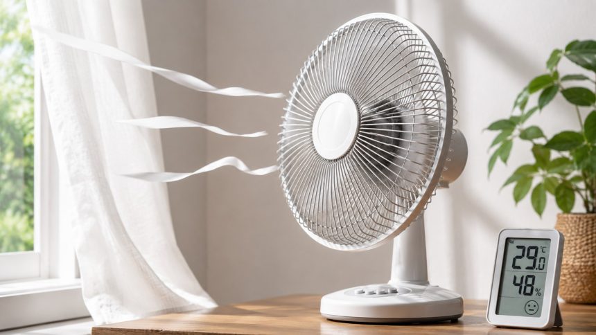 Czy wentylator naprawdę chłodzi pokój? Sprawdź, dlaczego termometr nie pokazuje spadku temperatury, jak nawiew chłodzi ciało i kiedy podczas upału może już nie wystarczyć.