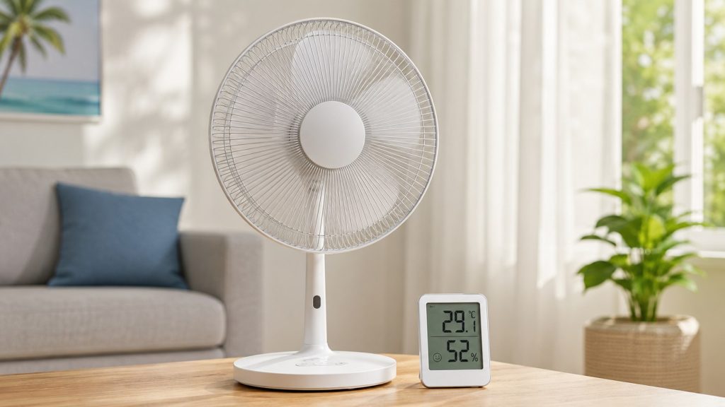 Czy wentylator naprawdę chłodzi pokój? Temperatura, nawiew i odczuwalny chłód wyjaśnione