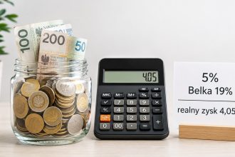 Lokata 5% nie oznacza 5% zysku netto. Sprawdź, jak policzyć podatek Belki, odsetki po opodatkowaniu, wpływ terminu lokaty oraz realny wynik po uwzględnieniu inflacji w Polsce w 2026 roku.