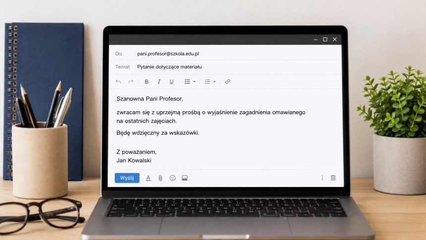 Czy „Witam” w e-mailu jest niegrzeczne? Sprawdź poprawne zwroty do urzędu, nauczyciela i pracodawcy, zasady interpunkcji, podpisu oraz przykłady formalnych wiadomości bez językowych wpadek po polsku.