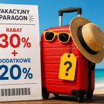 Wakacyjny paragon z rabatem 30% i dodatkowym 20% nie oznacza przeceny o 50%. Sprawdź wzór, cenę końcową, zasady promocji i najniższą cenę z 30 dni przed zakupem.