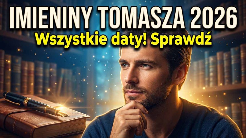 Imieniny Tomasza 2026 – wszystkie daty, znaczenie imienia i najlepsze życzenia dla Tomka