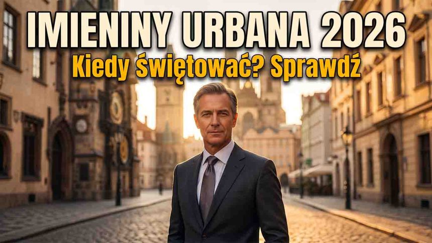Imieniny Urbana 2026 – kiedy wypadają i skąd pochodzi to dostojne imię?