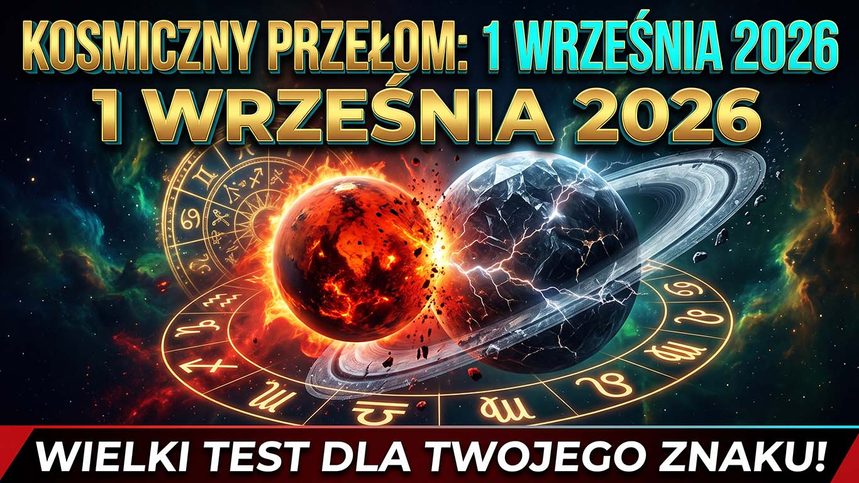 Kosmiczny punkt zwrotny: Horoskop na 1 września 2026 roku. Sprawdź, co przyniesie zderzenie Marsa z Saturnem