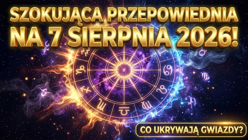 Horoskop na 7 sierpnia 2026 roku: Mistyczna układanka losu, nieoczekiwane zwroty akcji i wielki przełom kosmiczny
