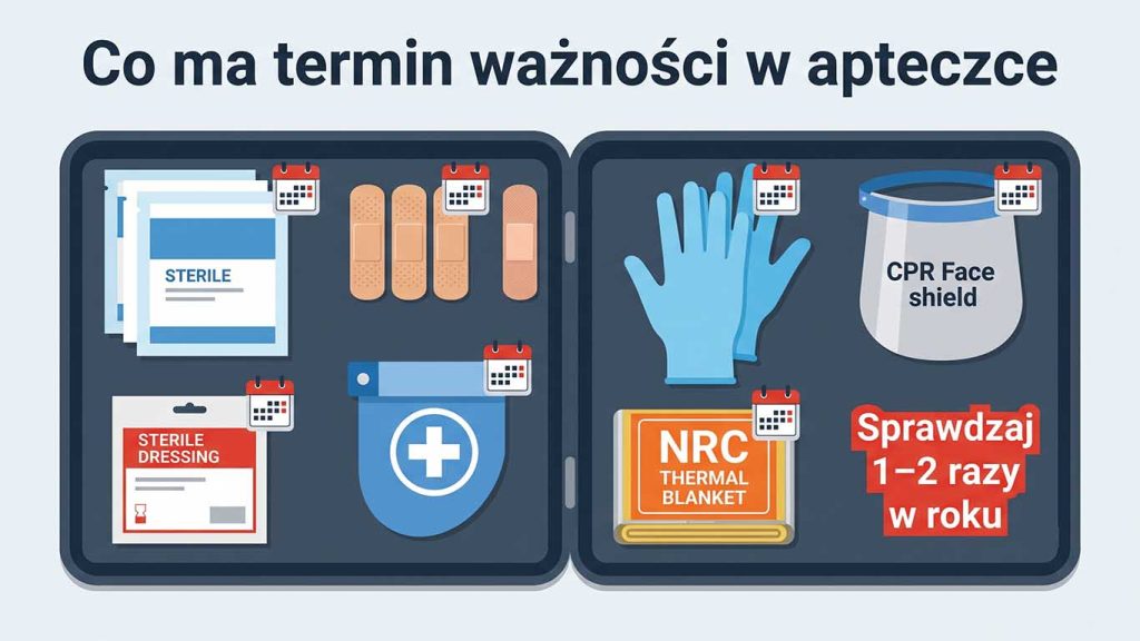 Do kiedy ważna jest gaśnica i apteczka w samochodzie? Przepisy 2026 i terminy przydatności