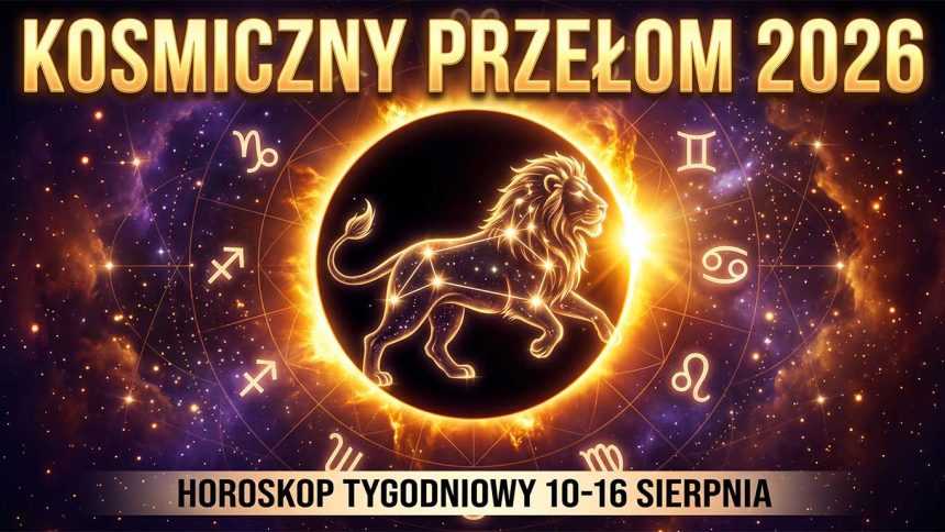 Horoskop tygodniowy od 10 do 16 sierpnia 2026 roku: Kosmiczny przełom, zaćmienie w Lwie i wielkie roszady planetarne
