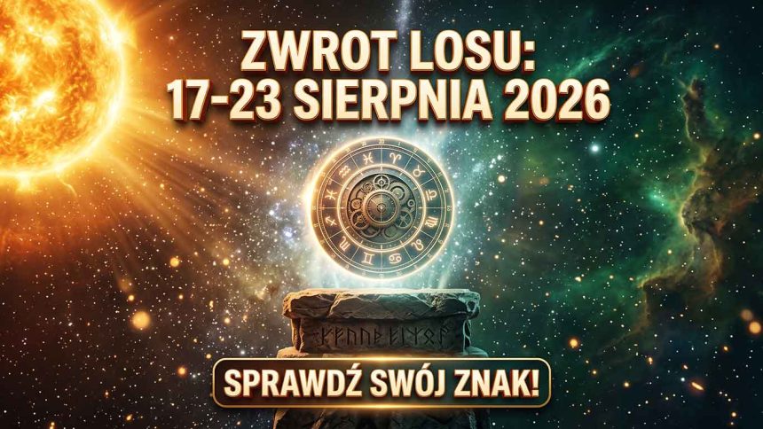 Wielki horoskop tygodniowy 17–23 sierpnia 2026 roku: Kosmiczne przesilenie i decydująca zmiana energii dla wszystkich znaków zodiaku