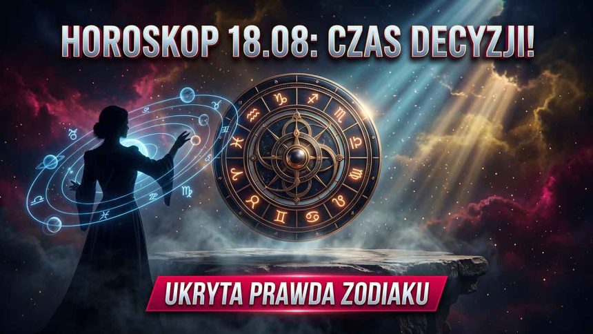 Horoskop na 18 sierpnia 2026 roku: Przełomowy wtorek pod znakiem prawdy, finansowej kalkulacji i emocjonalnego testu
