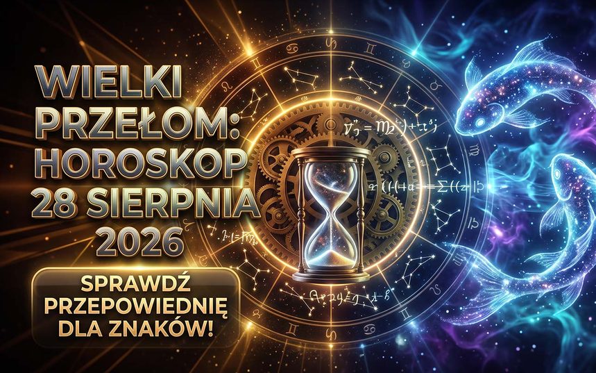 Horoskop na 28 sierpnia 2026: Potężna polaryzacja Panny i Ryb oraz decydujące wybory zodiaku