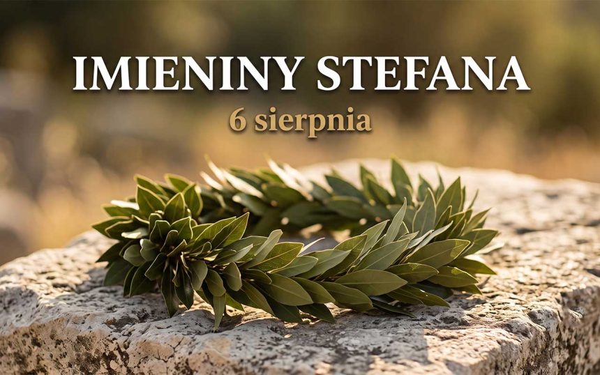 Imieniny Stefana: 6 sierpnia. Dlaczego Stefan i Szczepan to jedno imię