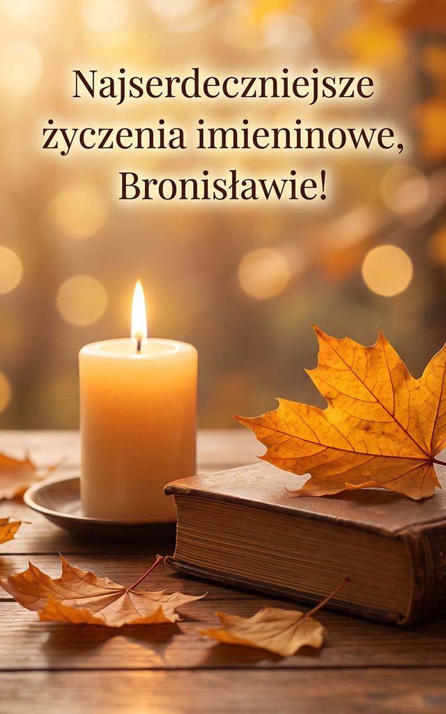 Imieniny Bronisława: 1 września. Imię, które „broni sławy"