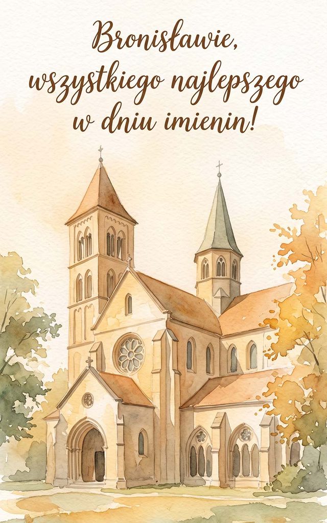 Imieniny Bronisława: 1 września. Imię, które „broni sławy"