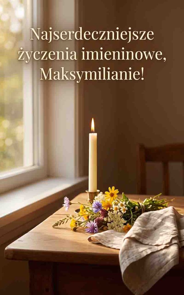 Imieniny Maksymiliana: 14 sierpnia. Imię, patron i liczby